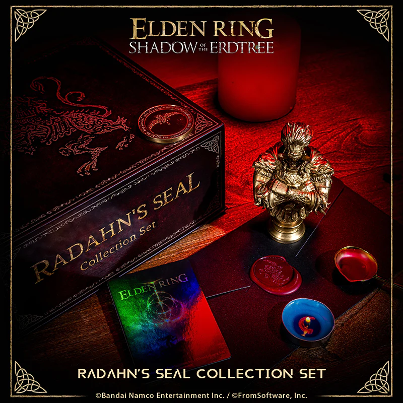 Starforged ELDEN RING Radahn Sealing Wax Statue Commemorative Coins Game Merchandise Officially Authorized - Image 11