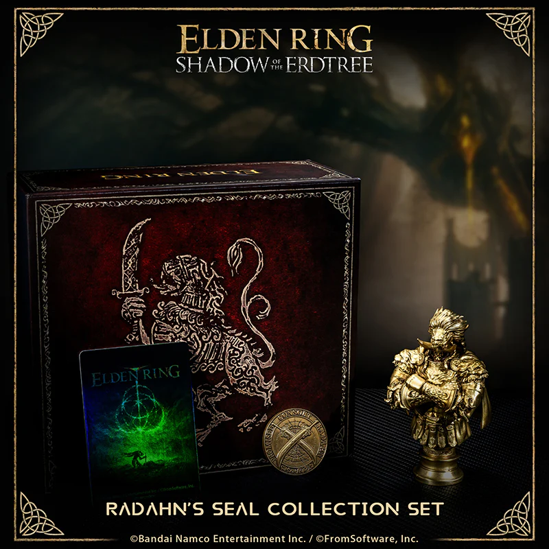 Starforged ELDEN RING Radahn Sealing Wax Statue Commemorative Coins Game Merchandise Officially Authorized - Image 12