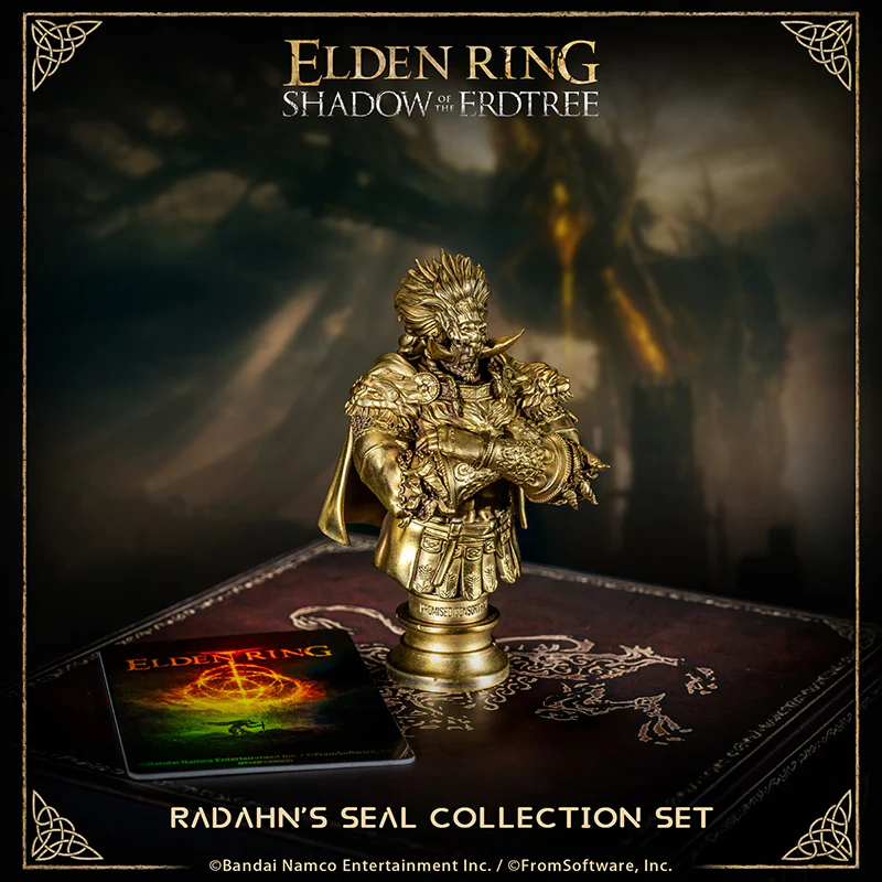 Starforged ELDEN RING Radahn Sealing Wax Statue Commemorative Coins Game Merchandise Officially Authorized - Image 4