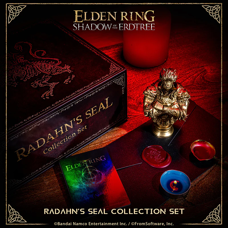 Starforged ELDEN RING Radahn Sealing Wax Statue Commemorative Coins Game Merchandise Officially Authorized - Image 6