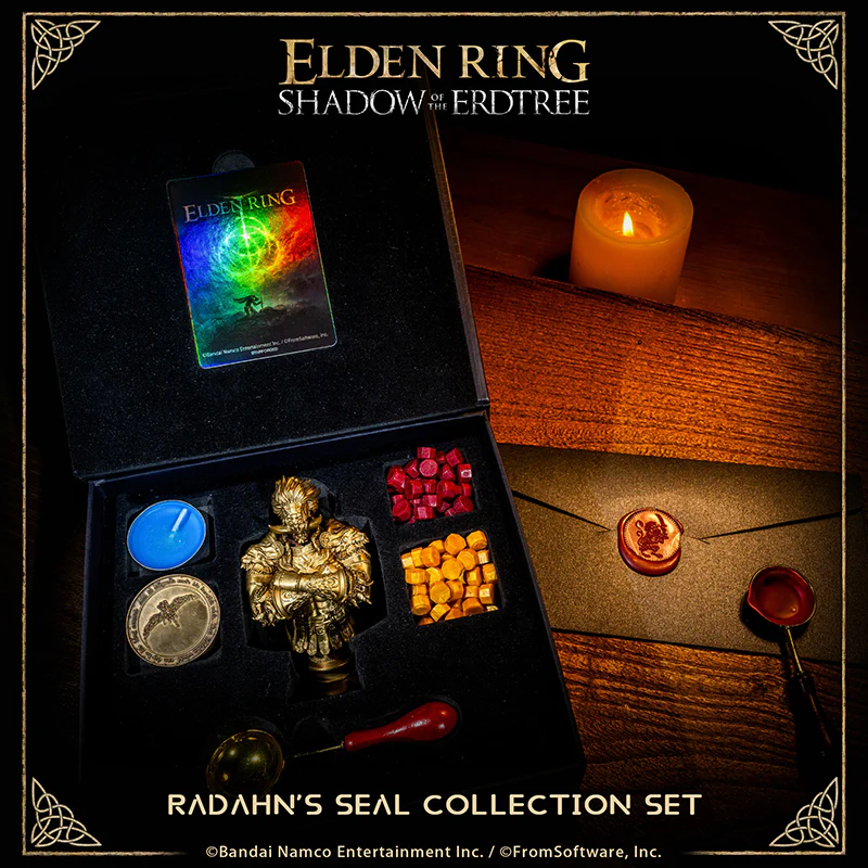Starforged ELDEN RING Radahn Sealing Wax Statue Commemorative Coins Game Merchandise Officially Authorized - Image 8
