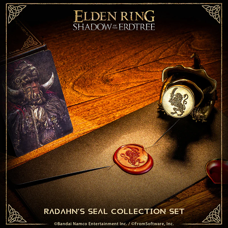 Starforged ELDEN RING Radahn Sealing Wax Statue Commemorative Coins Game Merchandise Officially Authorized - Image 9