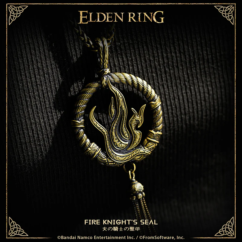 Starforged ELDEN RING Sacred Seal Fire Knight's Seal Game Merchandise Officially Authorized - Image 10
