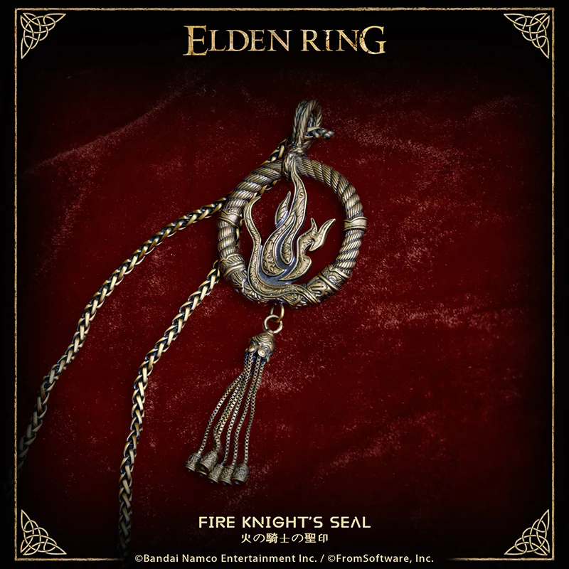 Starforged ELDEN RING Sacred Seal Fire Knight's Seal Game Merchandise Officially Authorized - Image 11