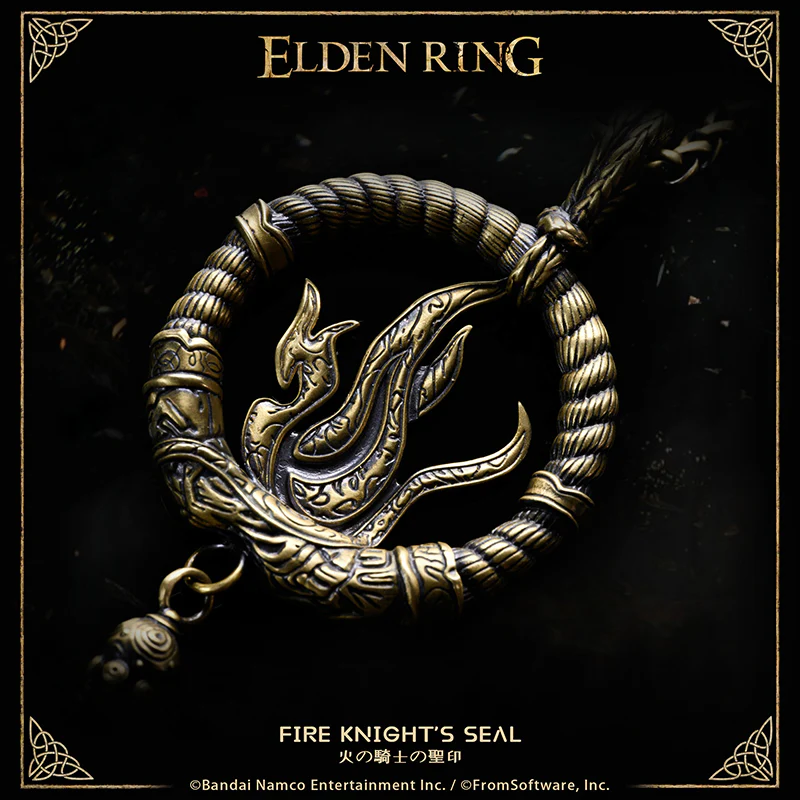 Starforged ELDEN RING Sacred Seal Fire Knight's Seal Game Merchandise Officially Authorized - Image 3