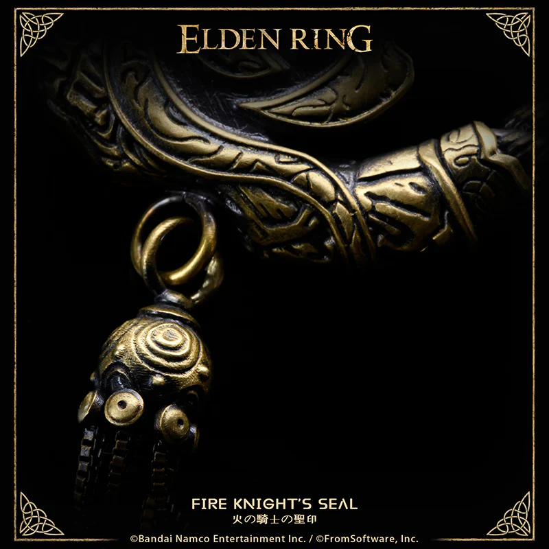 Starforged ELDEN RING Sacred Seal Fire Knight's Seal Game Merchandise Officially Authorized - Image 4
