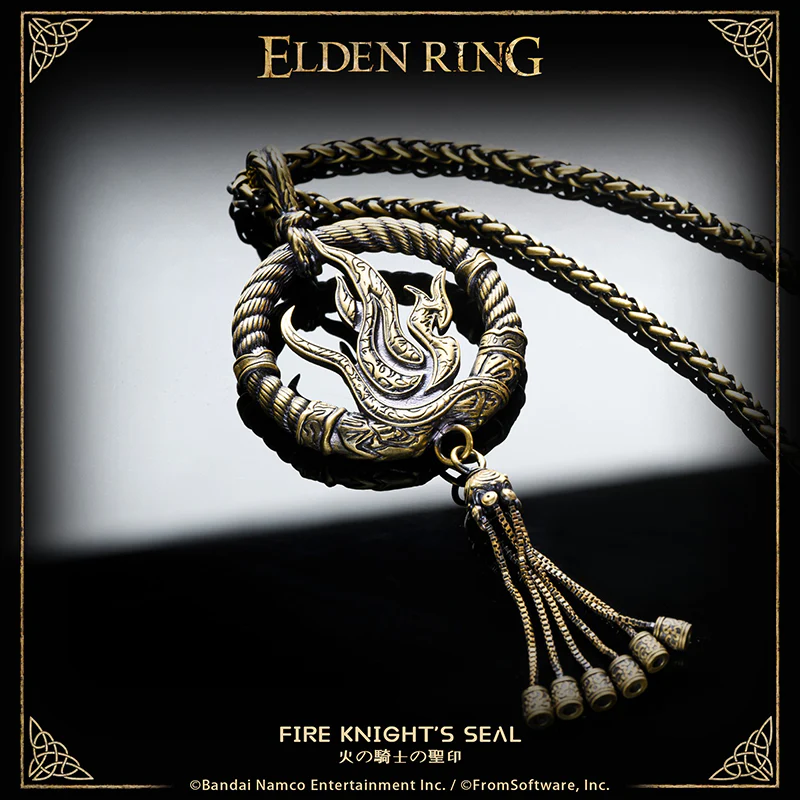 Starforged ELDEN RING Sacred Seal Fire Knight's Seal Game Merchandise Officially Authorized - Image 6