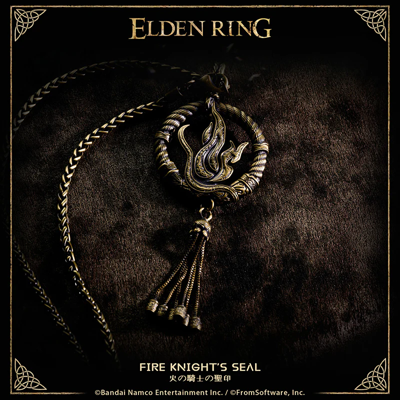 Starforged ELDEN RING Sacred Seal Fire Knight's Seal Game Merchandise Officially Authorized - Image 7