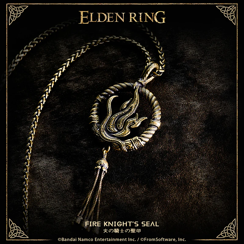 Starforged ELDEN RING Sacred Seal Fire Knight's Seal Game Merchandise Officially Authorized - Image 9
