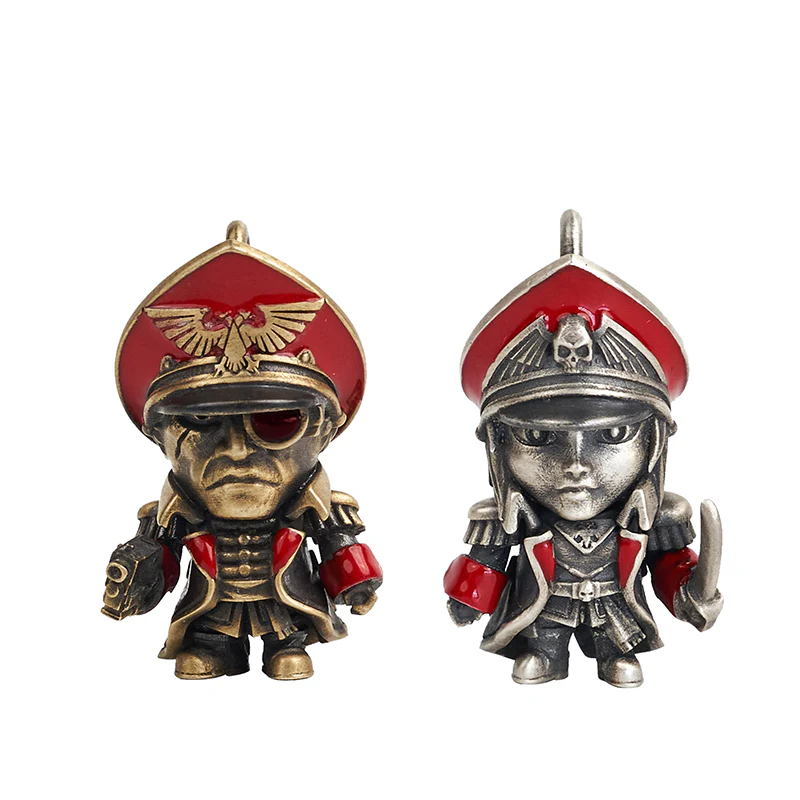 Starforged Pocket Commissar Couple Necklace Warhammer 40000 Gifts Silver Jewelry Pendant - Image 5