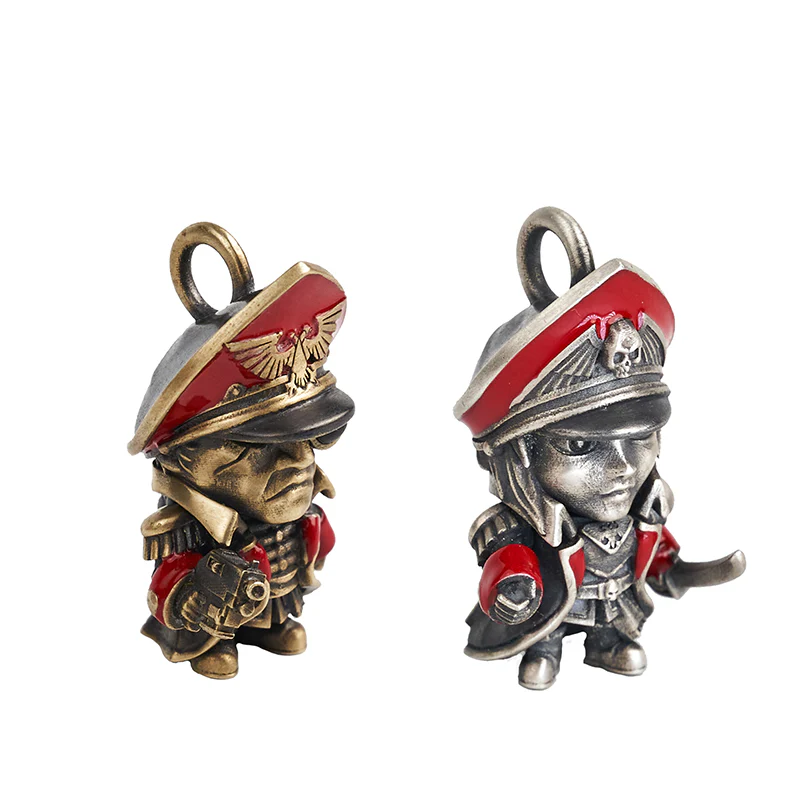Starforged Pocket Commissar Couple Necklace Warhammer 40000 Gifts Silver Jewelry Pendant - Image 6