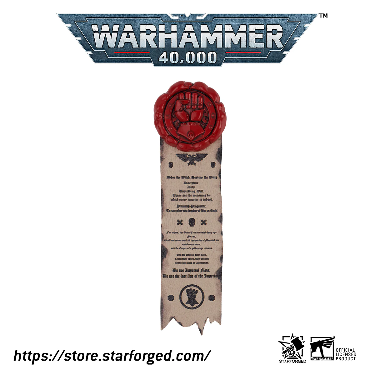 Starforged Purity Seals Warhammer 40K Imperium of Man Purity Seals Collection Men's Fashion Accessories - Image 8