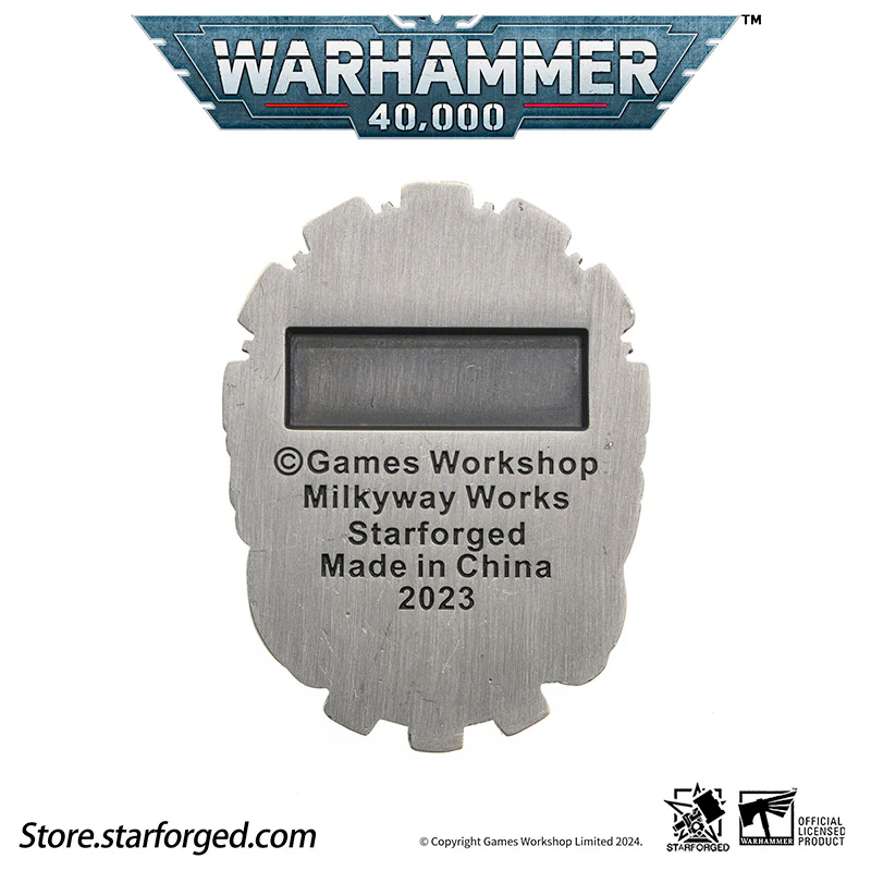 Starforged Seal of Omnissiah Machine God Deus Mechanicus Men's Brooch Pin Badge Backpack Clothing Accessories Warhammer 40K - Image 10