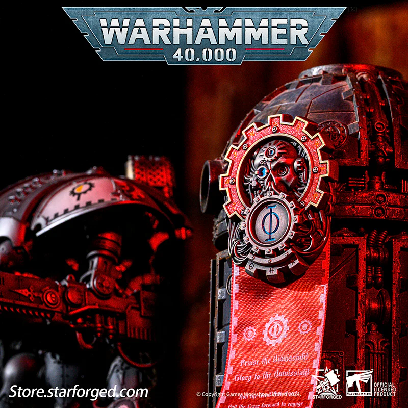 Starforged Seal of Omnissiah Machine God Deus Mechanicus Men's Brooch Pin Badge Backpack Clothing Accessories Warhammer 40K - Image 11