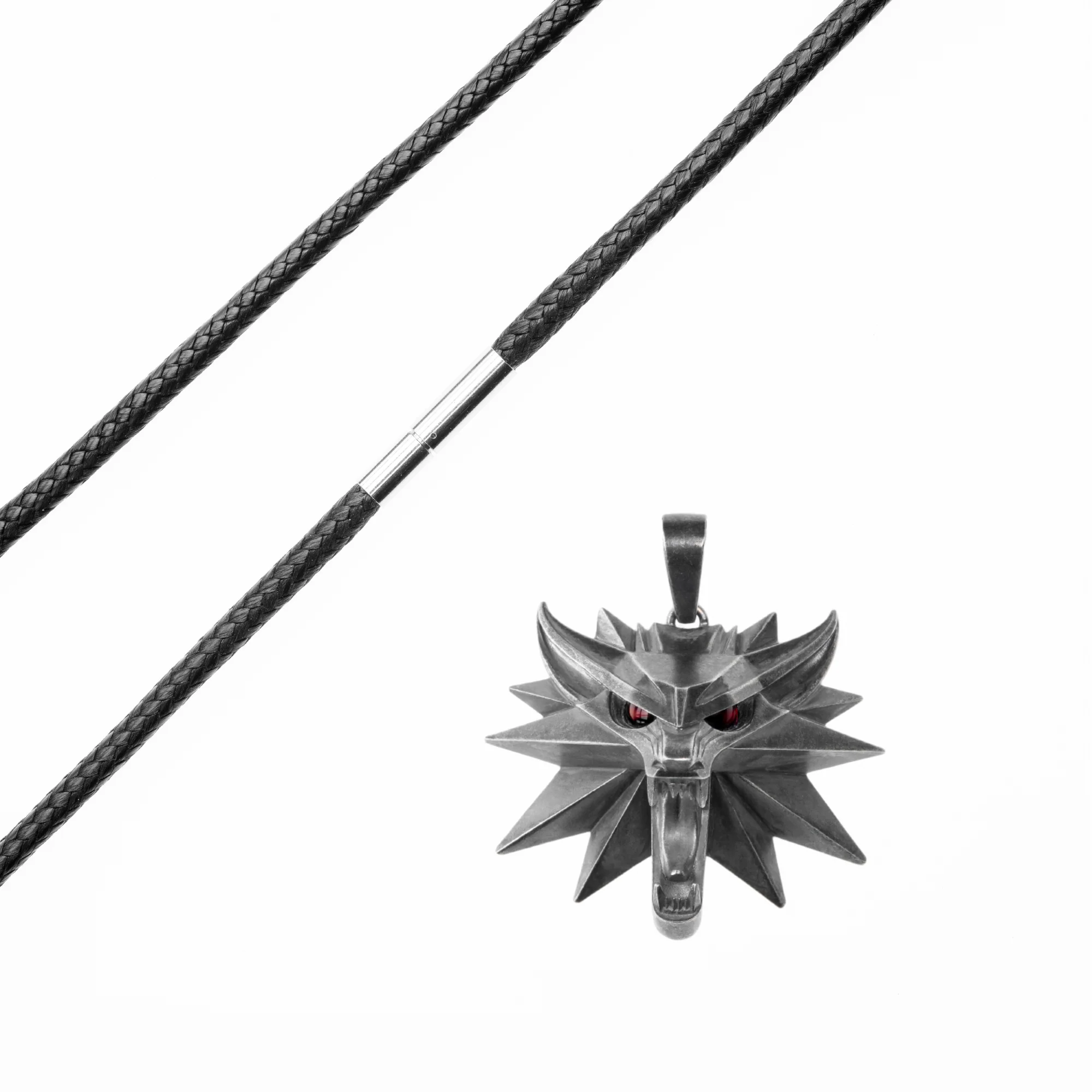 Starforged The Witcher 3: Wild Hunt The Witcher Wolf School Medallion Silver Pendant Game Merchandise Officially Authorized - Image 11