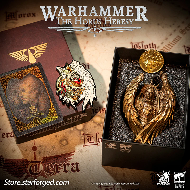 Starforged Warhammer 30K Blood Angels Sanguinius Wax Seal Set Men's Jewelry Accessories - Image 3