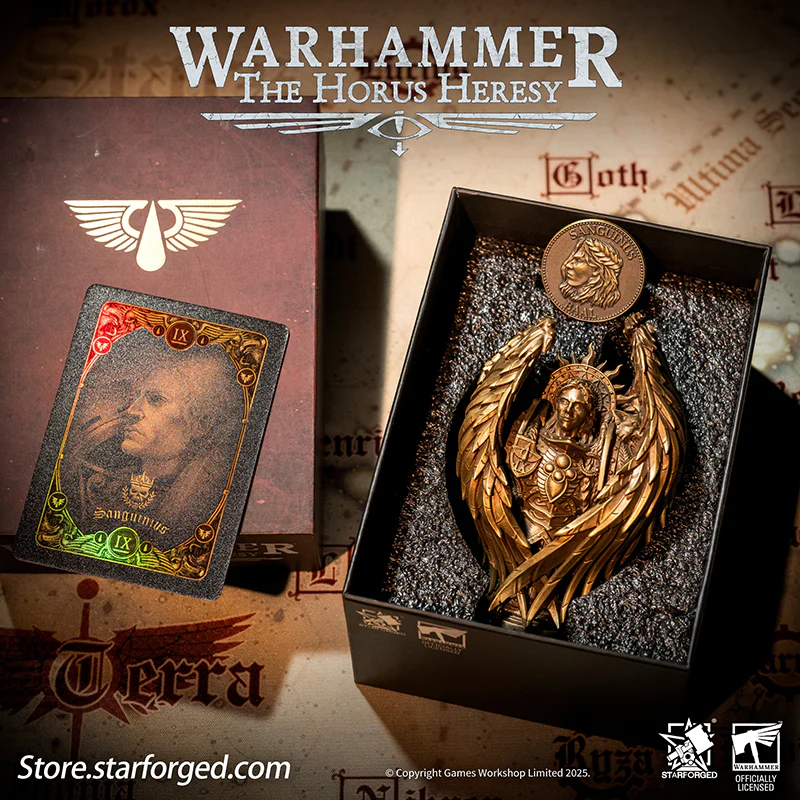 Starforged Warhammer 30K Blood Angels Sanguinius Wax Seal Set Men's Jewelry Accessories - Image 4