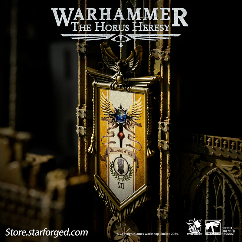 Starforged Warhammer 30K Horus Heresy Space Marine 2 Legion Fridge Magnet Chaos Official License Other - Image 33