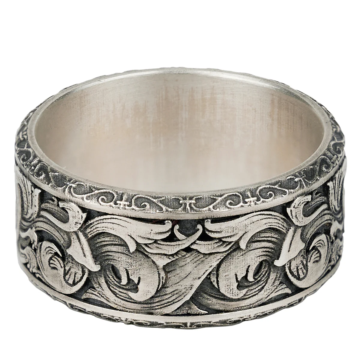 Starforged Warhammer 40K Blood Angels of Sanguinius Space Marines Men's Fashion Jewelry Gold Rings - Image 3