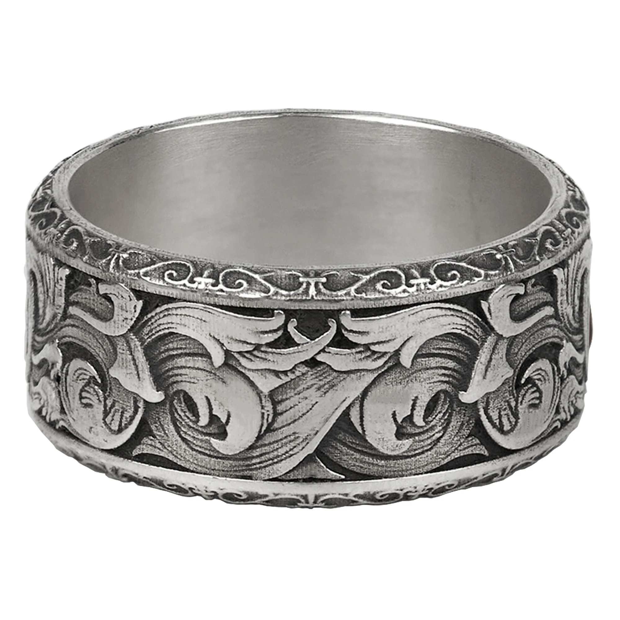 Starforged Warhammer 40K Blood Angels of Sanguinius Space Marines Men's Fashion Jewelry Sterling Silver Rings - Image 4