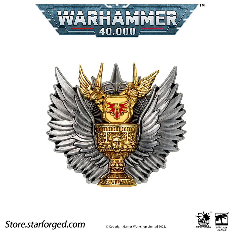 Starforged Warhammer 40K Blood Angels Pin Sanguinius Blood Blessing Seal Badge - Image 9