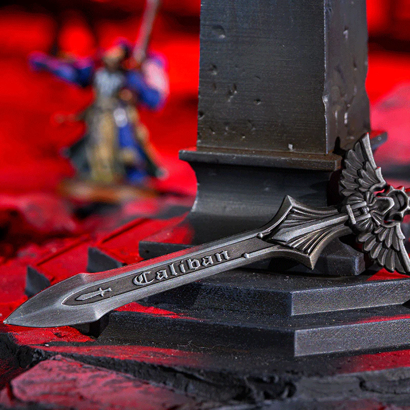 Starforged Warhammer 40K Dark Angels Sword of Caliban  2023 New Men's Keychain Christmas Gift Boyfriend - Image 6