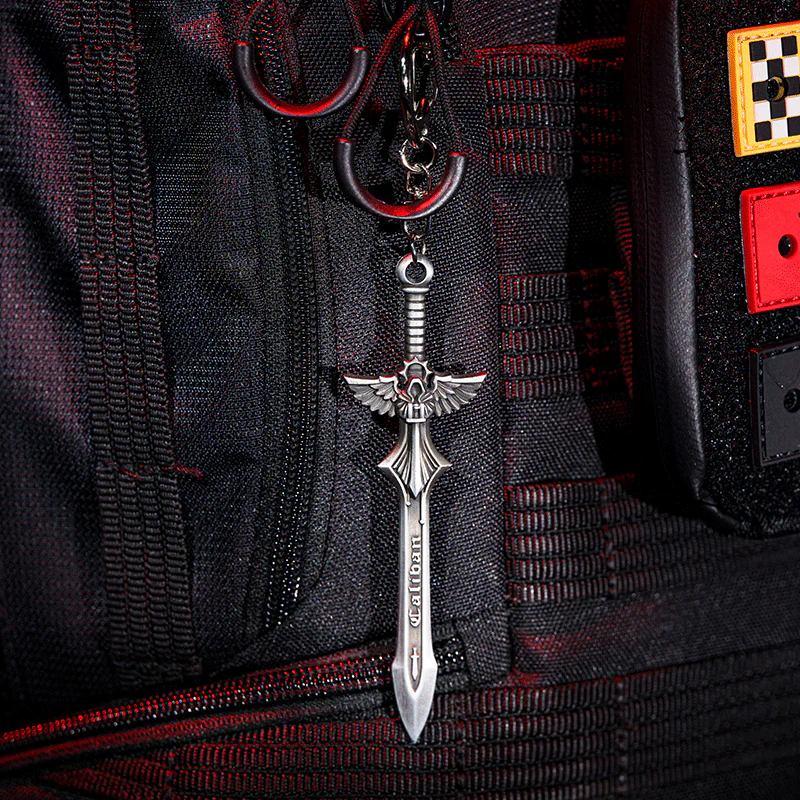 Starforged Warhammer 40K Dark Angels Sword of Caliban  2023 New Men's Keychain Christmas Gift Boyfriend - Image 8