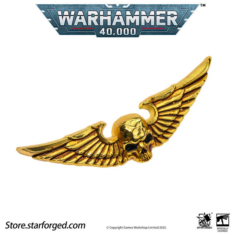 Starforged Warhammer 40K Imperial Aquila of Sanctuary / Wings of Astra Militarum Brooch Accessories Pin Badge - Image 16