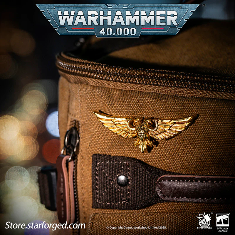 Starforged Warhammer 40K Imperial Aquila of Sanctuary / Wings of Astra Militarum Brooch Accessories Pin Badge - Image 6