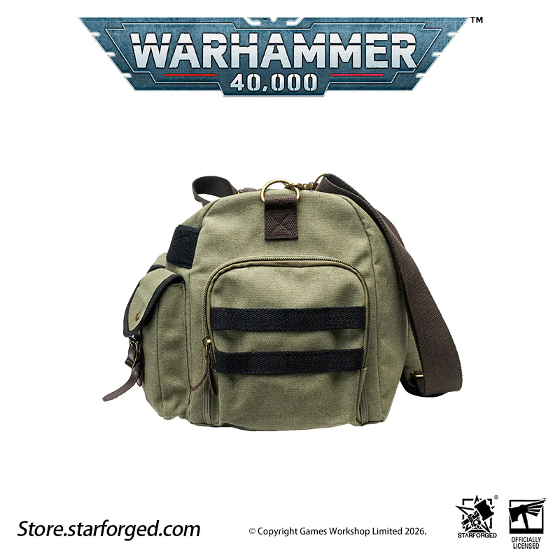 Starforged Warhammer 40K Imperial of Man Astra Militarum Traveler Bag Warhammer Fashion Accessories Gift - Image 16
