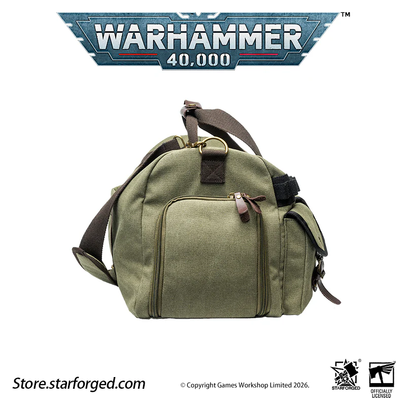 Starforged Warhammer 40K Imperial of Man Astra Militarum Traveler Bag Warhammer Fashion Accessories Gift - Image 17