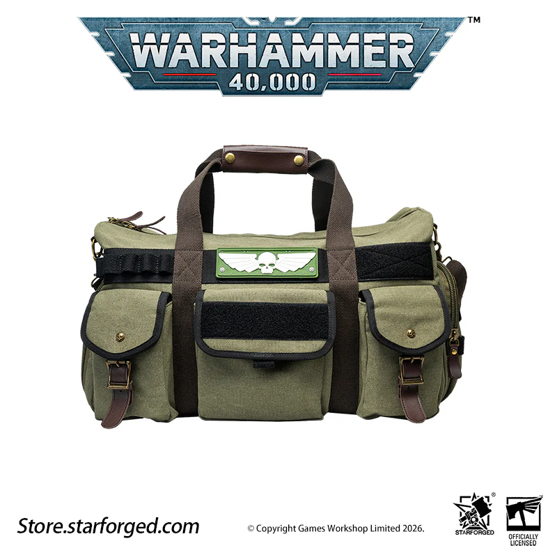 Starforged Warhammer 40K Imperial of Man Astra Militarum Traveler Bag Warhammer Fashion Accessories Gift - Image 20