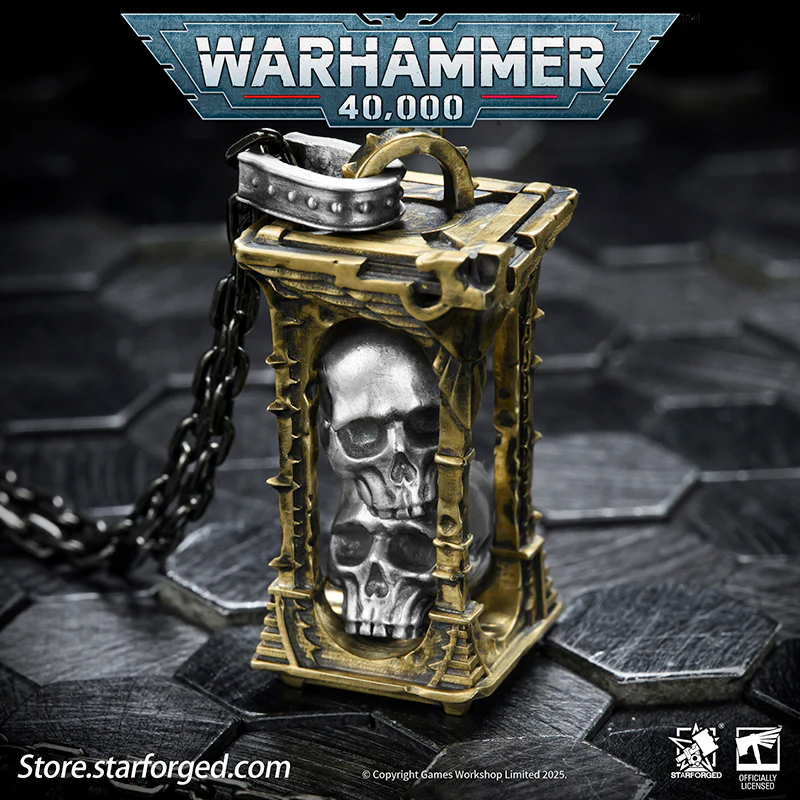 Starforged Warhammer 40K Imperium of Man Reliquary of The Pious Necklace Men's Jewelry Accessories