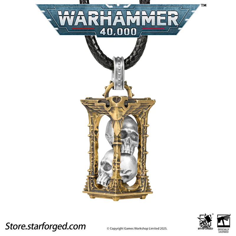 Starforged Warhammer 40K Imperium of Man Reliquary of The Pious Necklace Men's Jewelry Accessories - Image 10