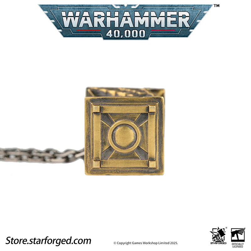 Starforged Warhammer 40K Imperium of Man Reliquary of The Pious Necklace Men's Jewelry Accessories - Image 11