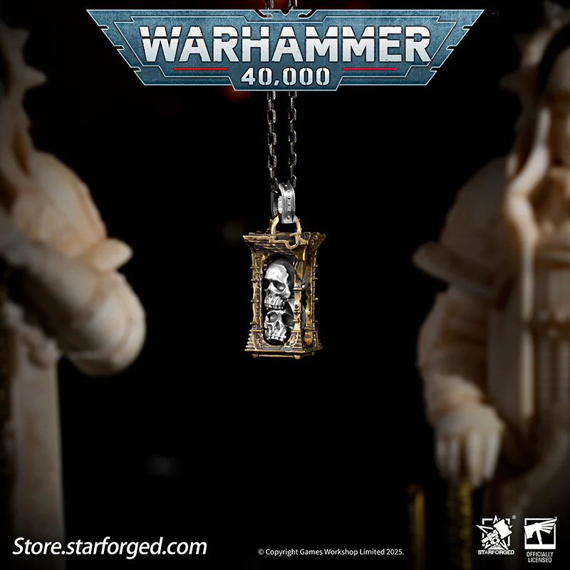 Starforged Warhammer 40K Imperium of Man Reliquary of The Pious Necklace Men's Jewelry Accessories - Image 5