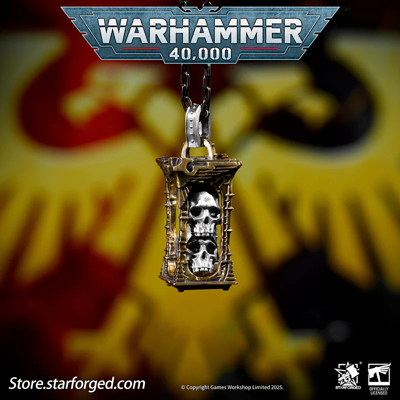 Starforged Warhammer 40K Imperium of Man Reliquary of The Pious Necklace Men's Jewelry Accessories - Image 6