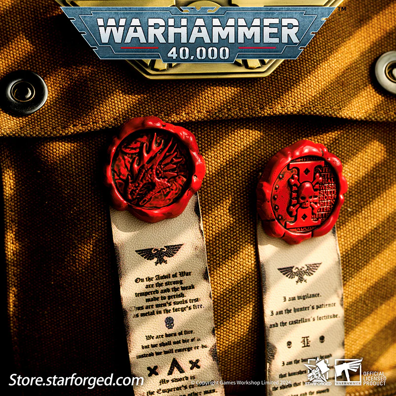Starforged Warhammer 40K Purity Seals Salamanders & Deathwatch White Scars 2024 Set - Image 5