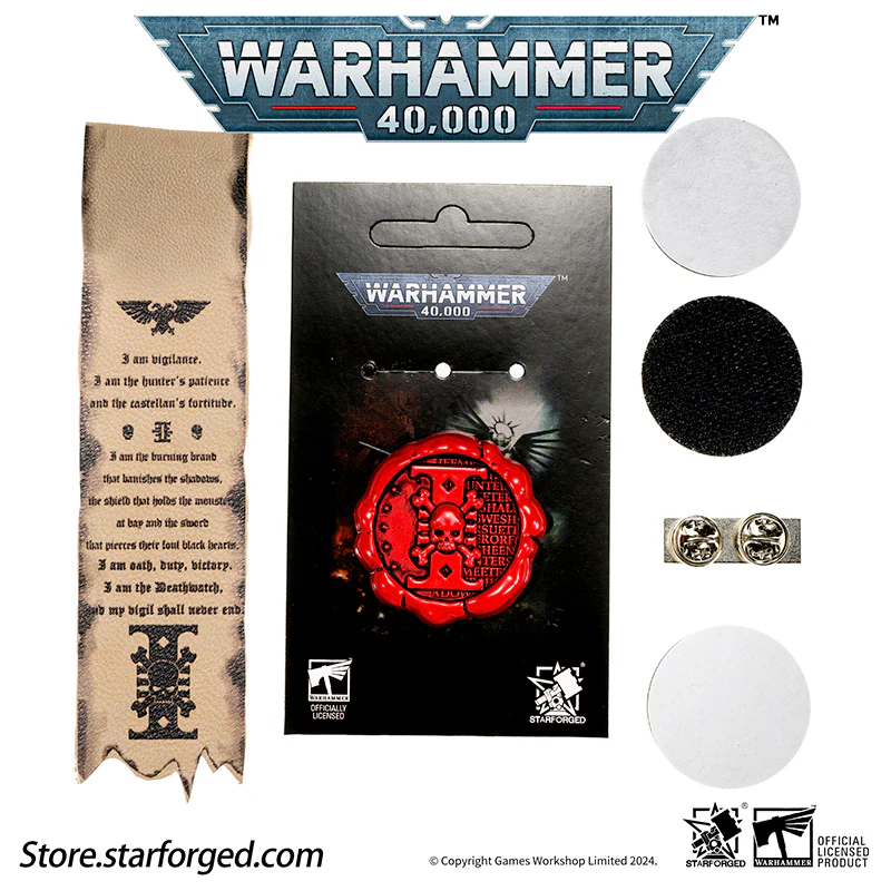 Starforged Warhammer 40K Purity Seals Salamanders & Deathwatch White Scars 2024 Set - Image 8