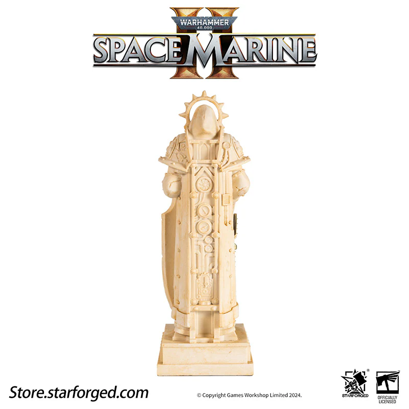 Starforged Warhammer 40K Space Marine II Sector Imperialis Statue Bookend Ornament - Image 13