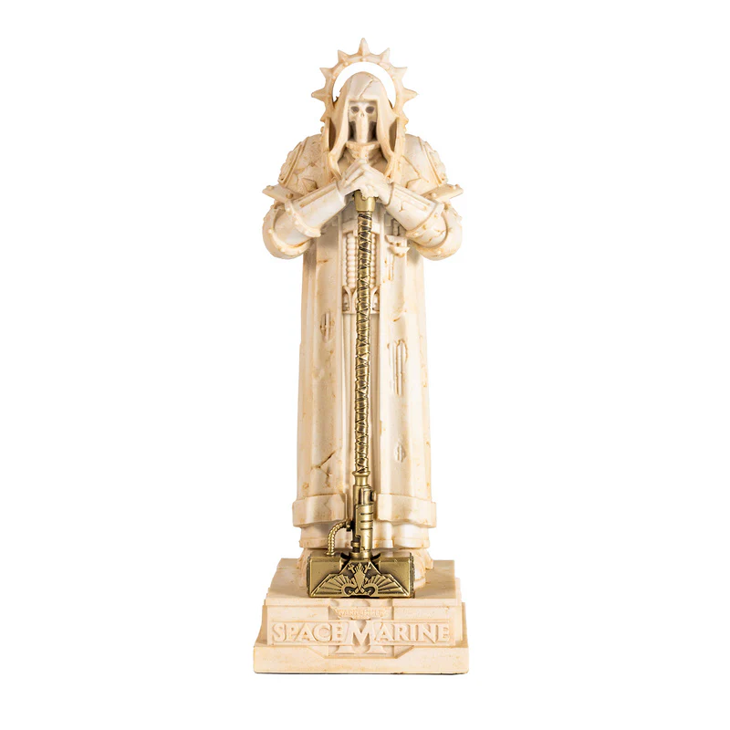 Starforged Warhammer 40K Space Marine II Sector Imperialis Statue Bookend Ornament - Image 3
