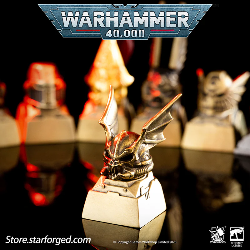 Starforged Warhammer 40K Space Marine Keycaps Keyboard Cap Birthday Gift Other - Image 27
