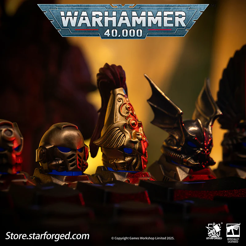 Starforged Warhammer 40K Space Marine Keycaps Keyboard Cap Birthday Gift Other - Image 9