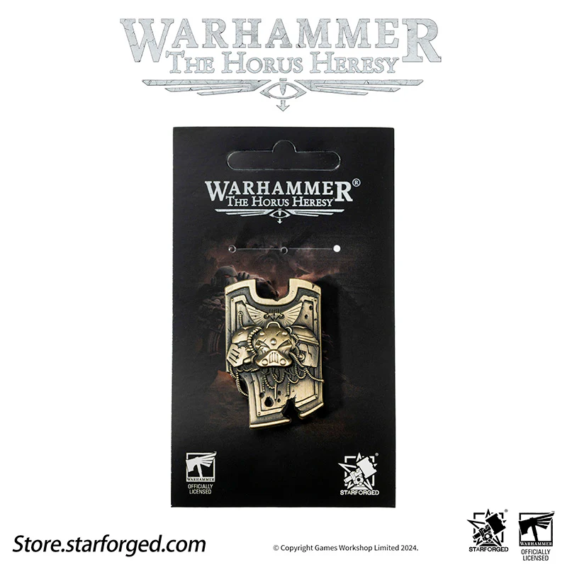 Starforged Warhammer Horus Heresy Burning Galaxy Legion Insignia Pin Badge Brooch 30K Men's Jewelry - Image 35