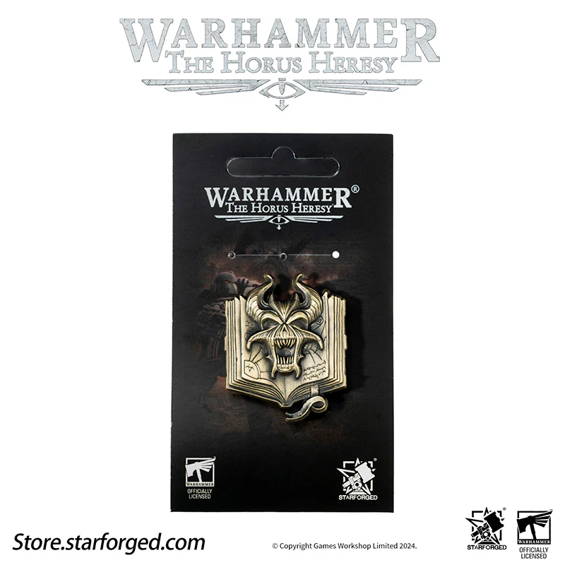 Starforged Warhammer Horus Heresy Burning Galaxy Legion Insignia Pin Badge Brooch 30K Men's Jewelry - Image 37