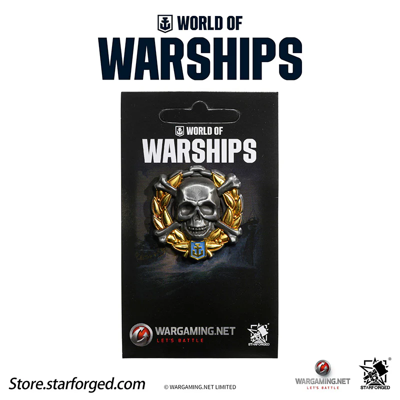 Starforged World of Warships Achievements Commemorative Pin Brooch Badge Game Peripherals Wargaming License - Image 24