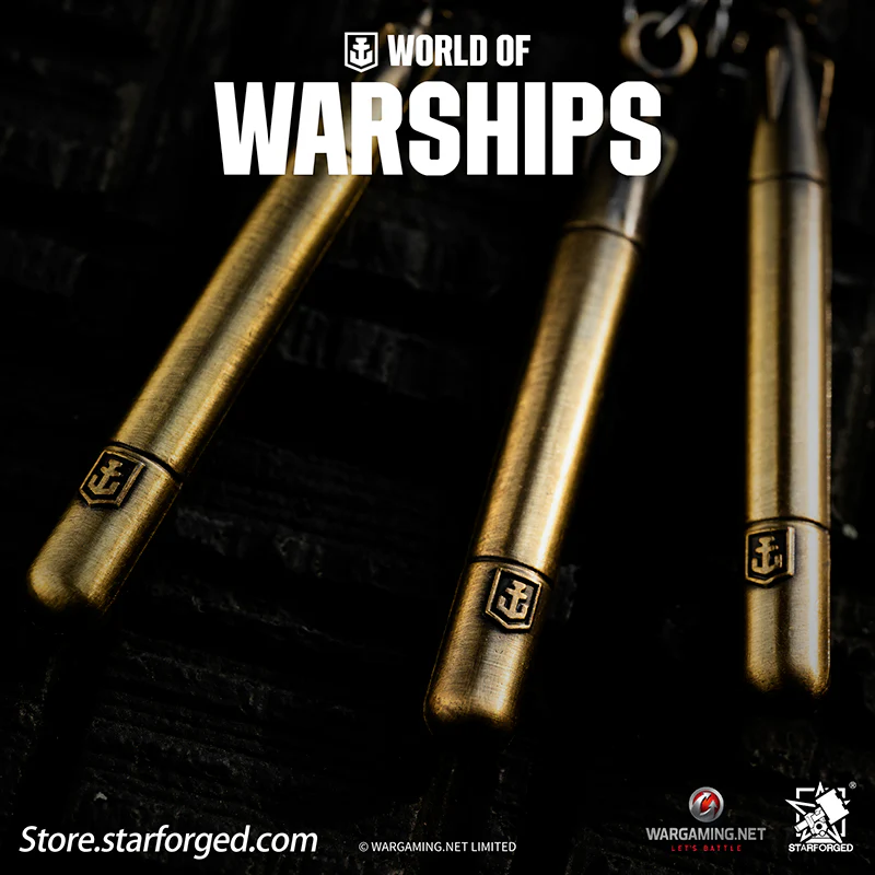 Starforged World of Warships WOWS Torpedo Keychain Game Peripherals Wargaming License - Image 2