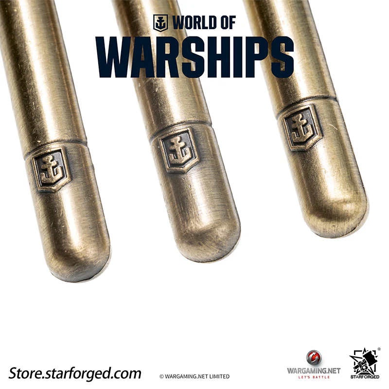 Starforged World of Warships WOWS Torpedo Keychain Game Peripherals Wargaming License - Image 8