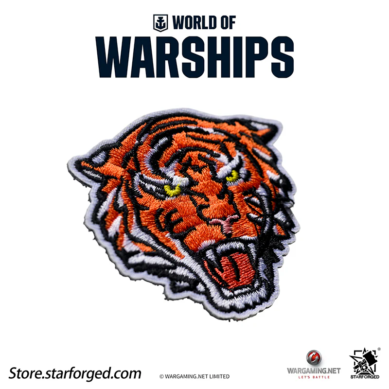 Starforged World of Warships WOWS Trendy Plaque Velcro Game Peripherals Wargaming License - Image 25