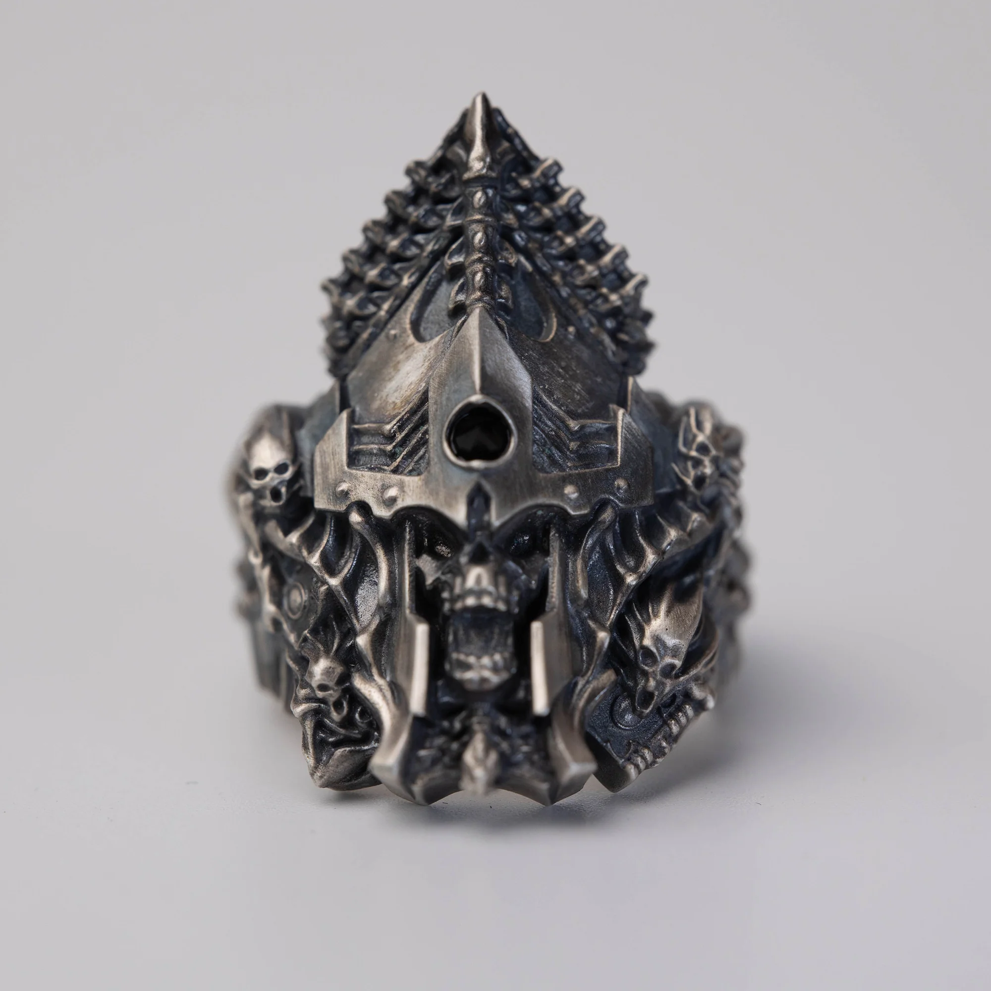 Warhammer Age of Sigmar Supreme Sigil of the Undead Silver Ring Nagash by Starforged - Image 3